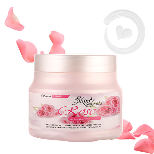 Rose Massage Cream with Rose Essential Oil