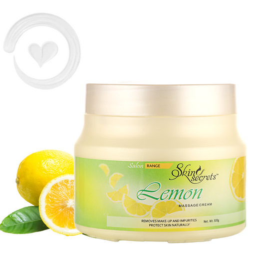 Lemon Massage Cream with Lemon Extract