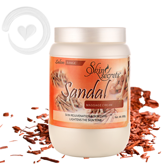 Sandal Massage Cream with Sandalwood Oil