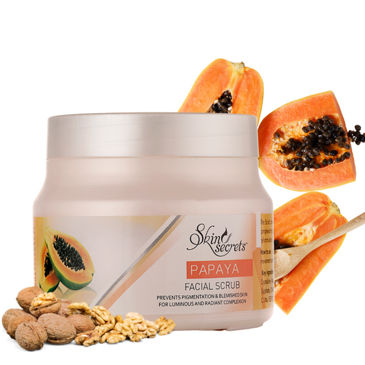 Papaya Facial Scrub with Papaya Extract| 500gm