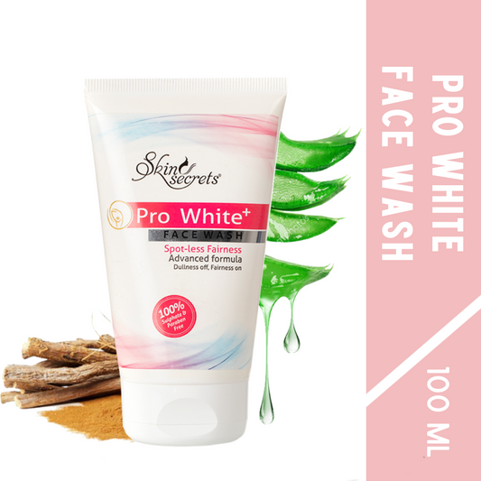 Pro White+ Face Wash with Arbutine & Vitamin B3 for Skin Brightening| 100gm