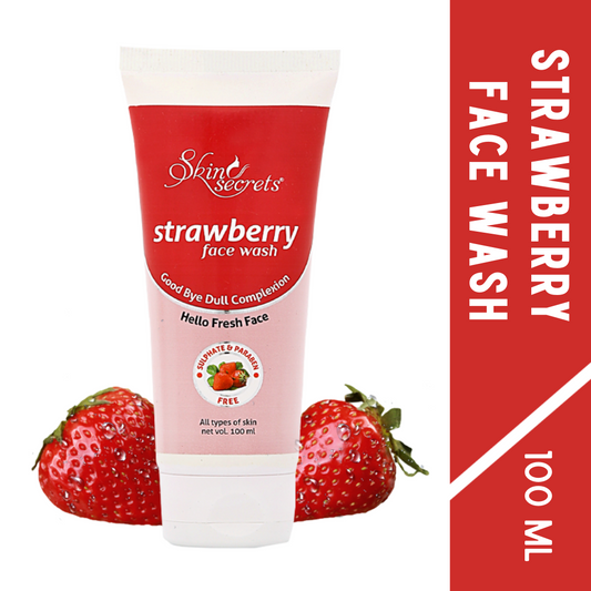 Strawberry Face Wash for Soft & Beautiful Skin