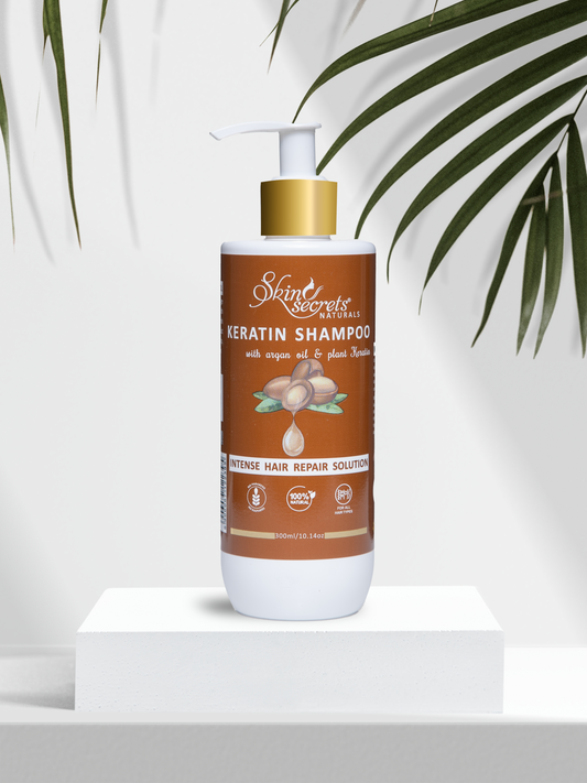 Argan Keratin Shampoo for Damaged & Weak Hair| 300ml
