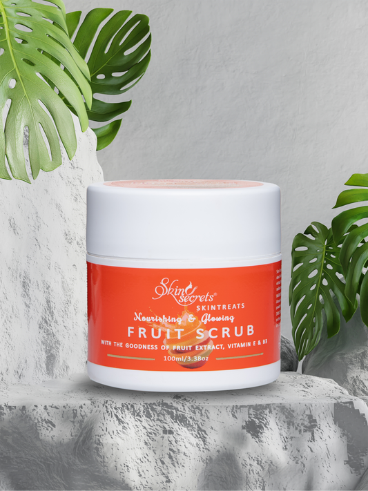 Mix Fruit Scrub with Fruit Extract for a Brightened & Revitalized Face| 100gm