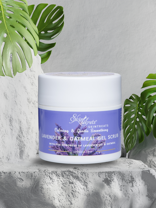 Lavender & Oatmeal Gel Scrub, 100gm