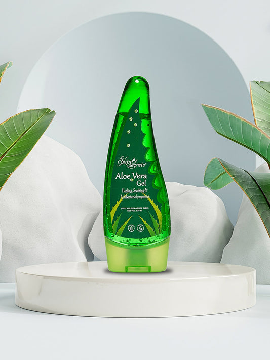 Aloe Vera Gel with Aloe Vera and Vitamin E for face, skin & hair| Paraben and Mineral Oil Free| 120ml