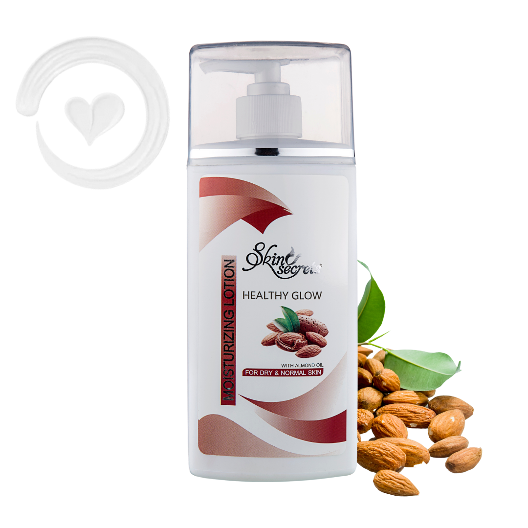 Healthy Glow Moisturizing Lotion with Almond Oil