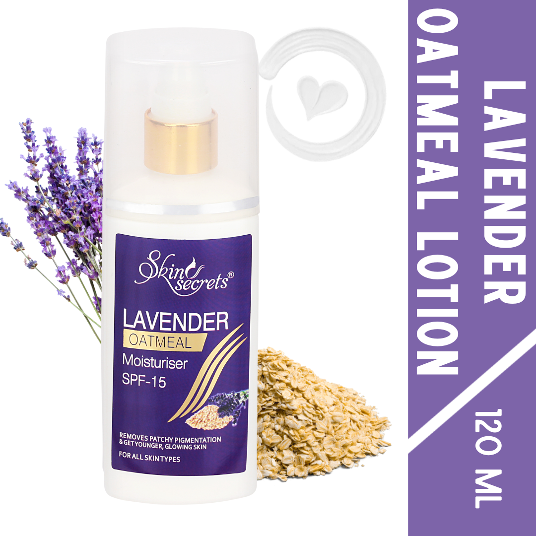 Lavender Oatmeal Moisturising Lotion with SPF 15| 120ml