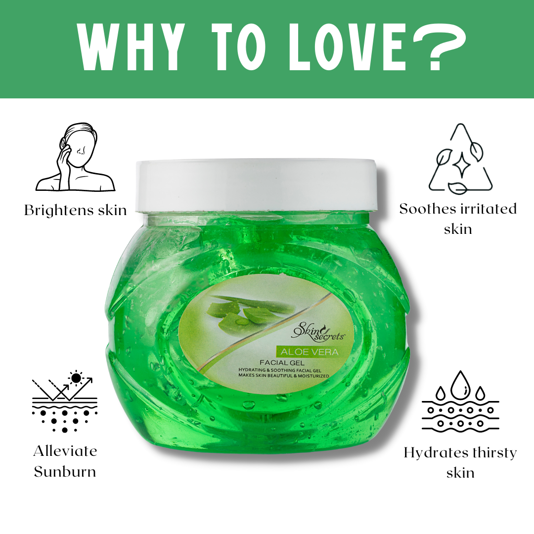 Aloe vera face online gel