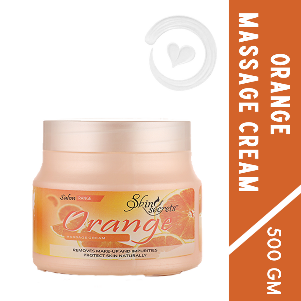 Orange Massage Cream with Orange Oil Skin Secrets India