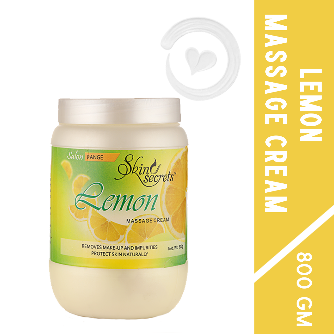 Lemon Massage Cream with Lemon Extract