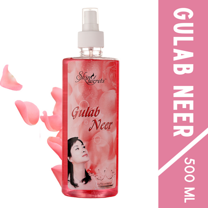 Gulab Neer - Rose Water for Hydrated & Plump Skin, 500ml