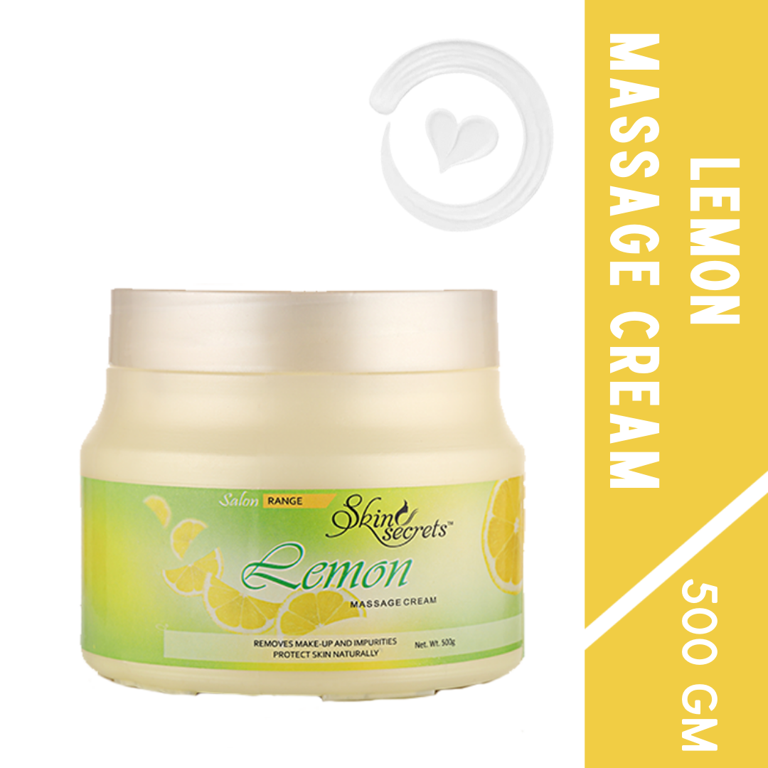 Lemon Massage Cream with Lemon Extract