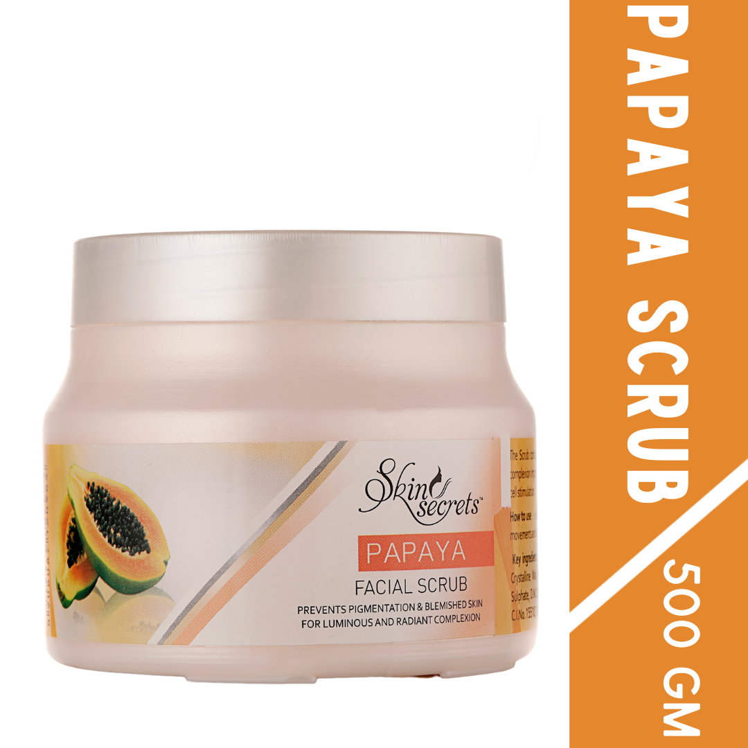 Papaya Facial Scrub with Papaya Extract| 500gm