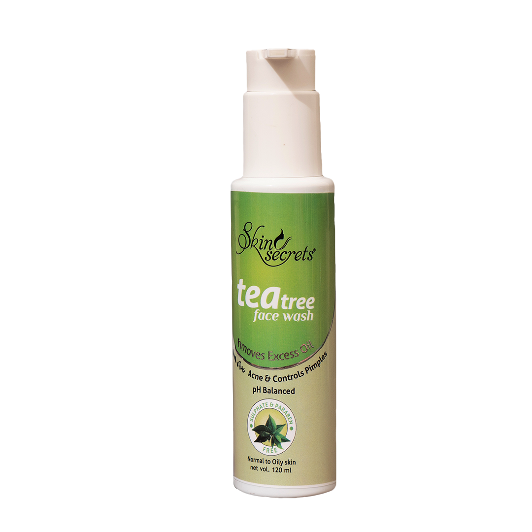 Tea Tree Face Wash with Tea Tree Oil for Pimple Free Skin – Skin ...