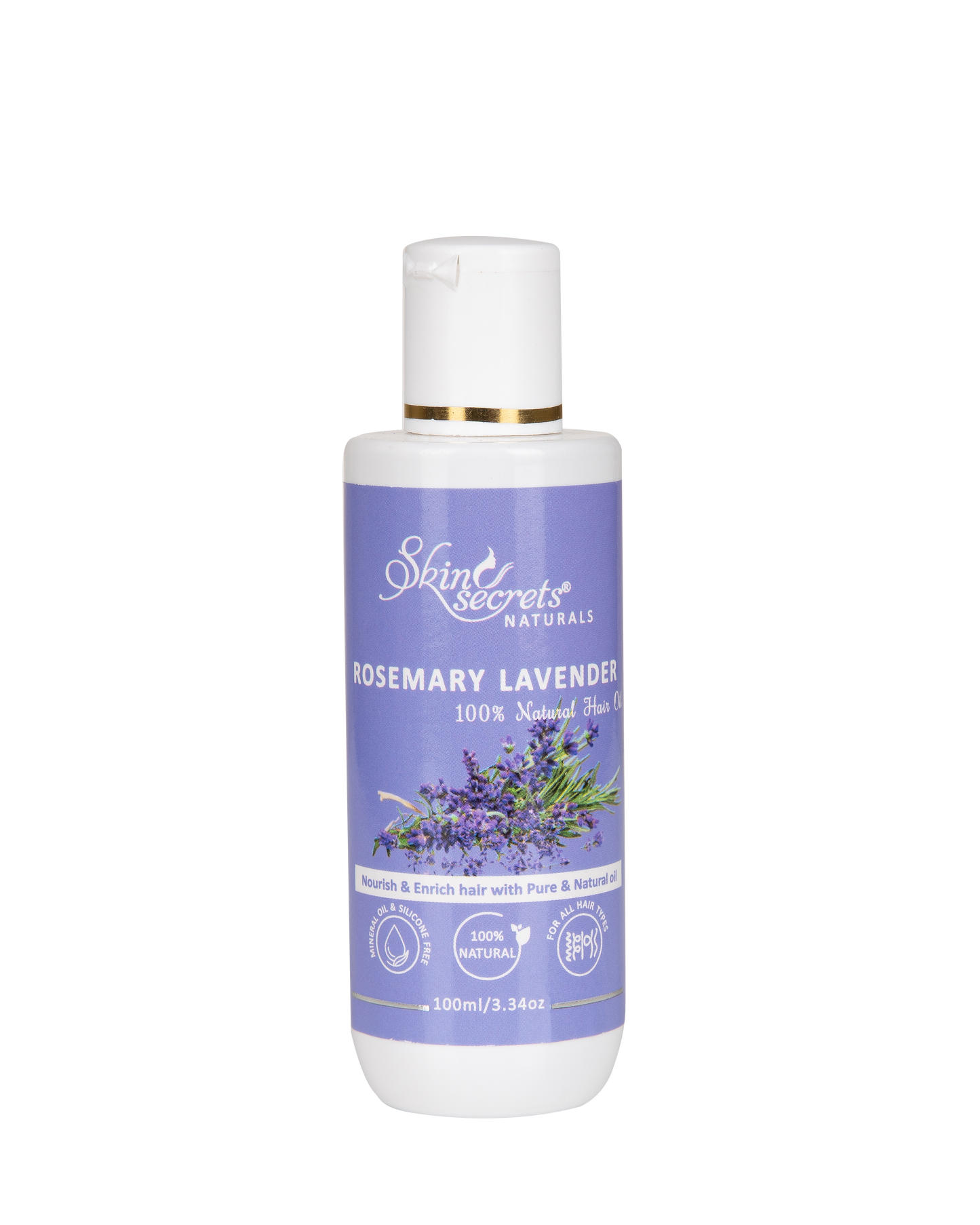 Rosemary Lavender Hair Oil| 100% cold pressed| 100% natural, Mineral & Silicone Free| 100ml