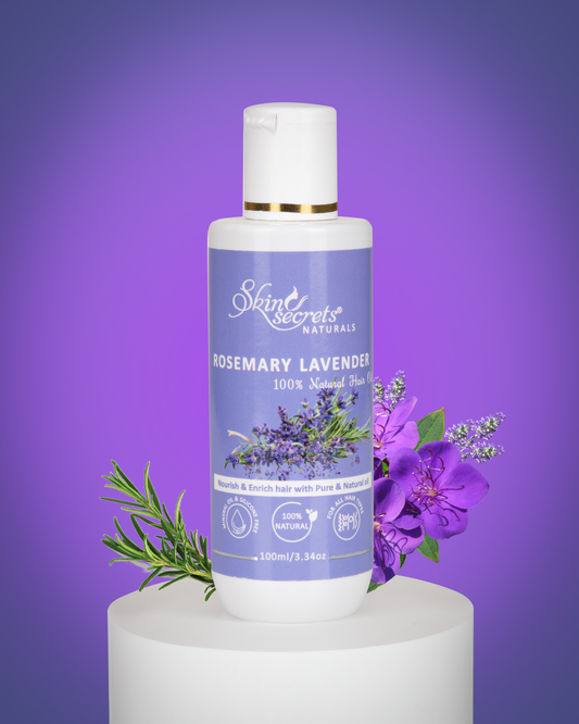 Rosemary Lavender Hair Oil| 100% cold pressed| 100% natural, Mineral & Silicone Free| 100ml