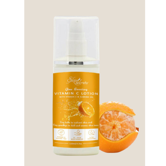 Vitamin C Lotion with Vitamin C Oil for a Glow Boosting Hydration| Paraben & Silicone Free