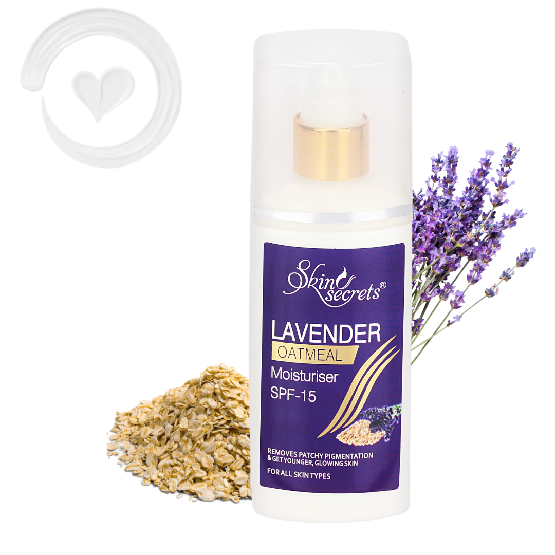 Lavender Oatmeal Moisturising Lotion with SPF 15| 120ml